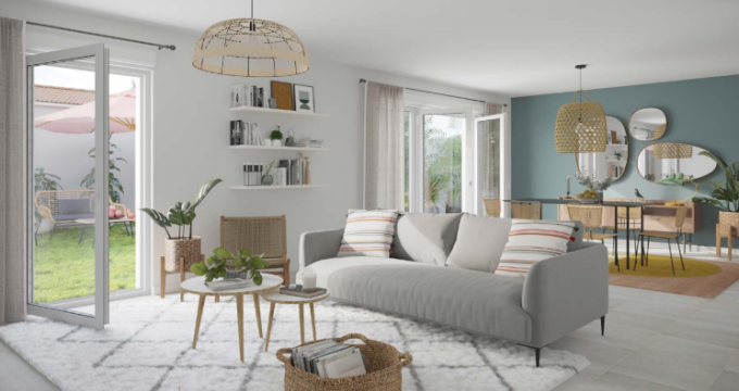 Achat / Vente appartement neuf Bègles quartier pavillonnaire proche gare (33130) - Réf. 5182