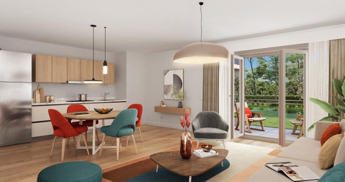 Achat / Vente appartement neuf Lacanau quartier pavillonnaire des Closeries (33680) - Réf. 8471