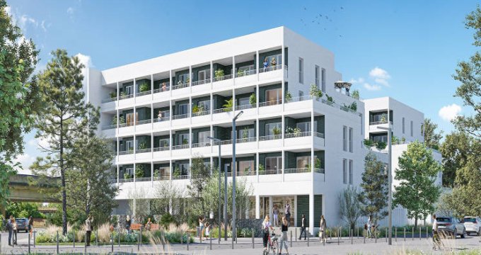 Achat / Vente appartement neuf Lormont au pied du parc de l'Ermitage (33310) - Réf. 5695