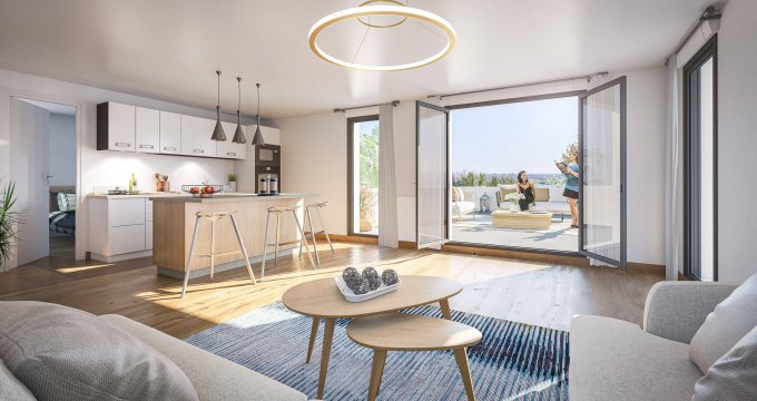 Achat / Vente appartement neuf Mérignac au pied du tramway 4 chemins (33700) - Réf. 7947