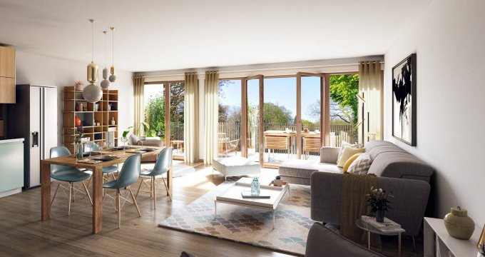 Achat / Vente appartement neuf Parempuyre à 8 min à pied de la gare TER (33290) - Réf. 12489