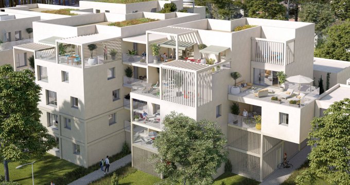 Achat / Vente appartement neuf Pessac entre Haut Lévêque et Gare de l'Alouette (33600) - Réf. 12961