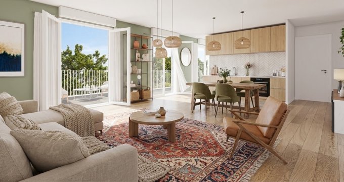 Achat / Vente appartement neuf Soulac-sur-Mer quartier prisé à 300 m des plages (33780) - Réf. 13787