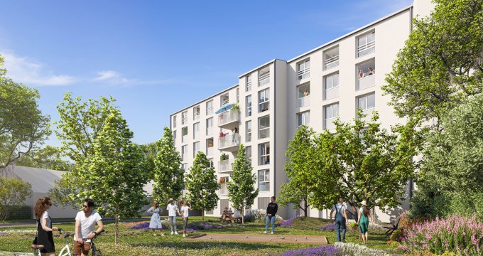 Achat / Vente appartement neuf Talence résidence étudiante à 5 min à pied Université de Bordeaux (33400) - Réf. 12283