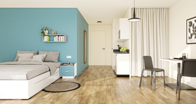 Achat / Vente appartement neuf Villenave-d’Ornon résidence étudiante à 20 min en bus du campus (33140) - Réf. 12765