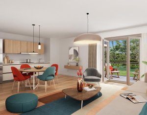 Achat / Vente appartement neuf Lacanau quartier pavillonnaire des Closeries (33680) - Réf. 8471