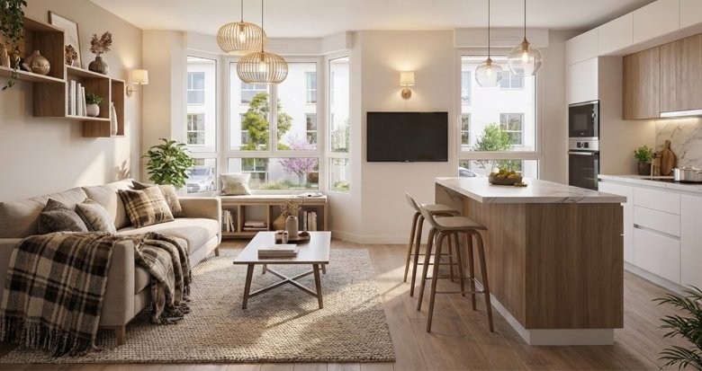 Achat / Vente appartement neuf Ambarès-et-Lagrave idéal investissement à 500 m de la gare SNCF (33440) - Réf. 13790