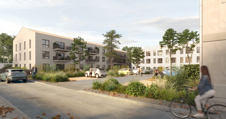 Achat / Vente appartement neuf Bègles à deux pas de la ligne de tramway C (33130) - Réf. 12904