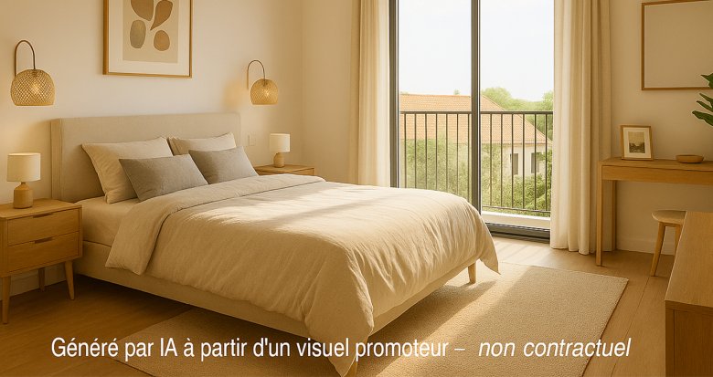 Achat / Vente appartement neuf Biganos ZAC Nouvelle R à 15 min en voiture de la plage du Canal (33380) - Réf. 13503