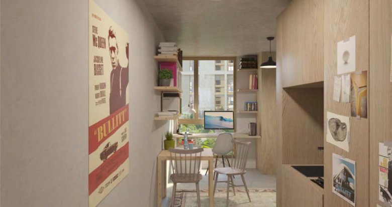 Achat / Vente appartement neuf Bordeaux Bastide résidence étudiante sur campus rive droite (33000) - Réf. 8135