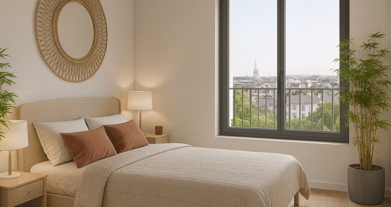 Achat / Vente appartement neuf Bordeaux Caudéran à 500m de l'Eglise Saint Amand (33000) - Réf. 13684