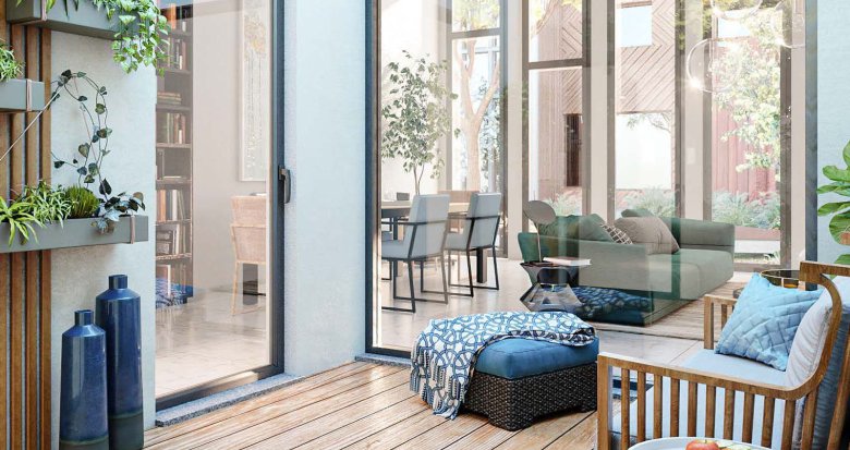 Achat / Vente appartement neuf Bordeaux maisons neuves gare et tram à 5 min en bus (33000) - Réf. 12937