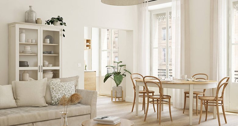 Achat / Vente appartement neuf Bordeaux réhabilitation à 500 mètres de l’Hôtel de Ville (33000) - Réf. 11646