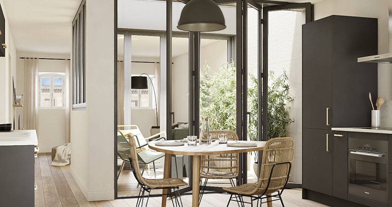 Achat / Vente appartement neuf Bordeaux réhabilitation à 500 mètres de l’Hôtel de Ville (33000) - Réf. 11646
