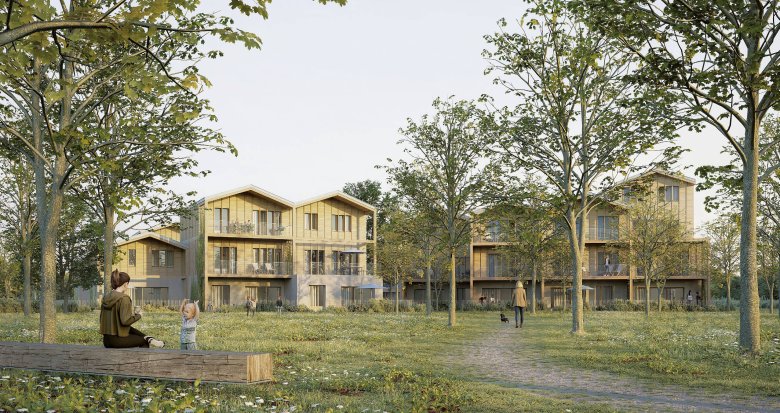 Achat / Vente appartement neuf Canéjan à deux pas du centre-bourg et ses commerces (33610) - Réf. 12573