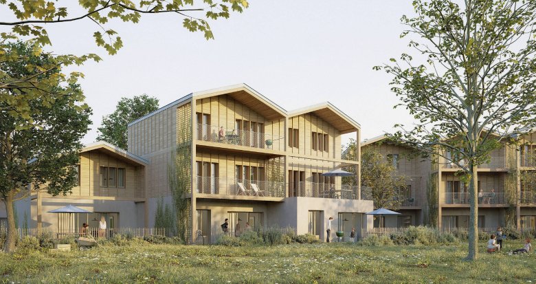 Achat / Vente appartement neuf Canéjan à deux pas du centre-bourg et ses commerces (33610) - Réf. 12573