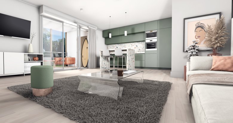 Achat / Vente appartement neuf Carcans à 30min de Lège-Cap-Ferret (33121) - Réf. 6283