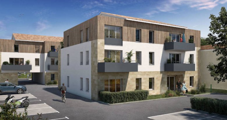 Achat / Vente appartement neuf Carignan-de-Bordeaux entre ville et campagne (33360) - Réf. 4874