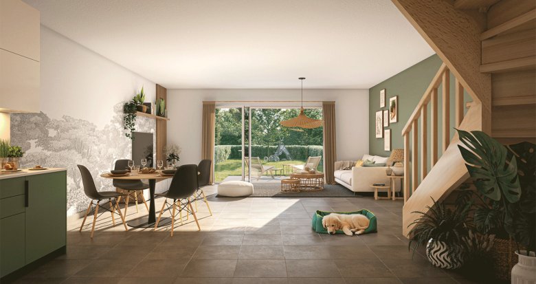 Achat / Vente appartement neuf Cérons à 30 minutes de Bordeaux (33720) - Réf. 13143