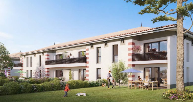 Achat / Vente appartement neuf Gujan-Mestras au cœur d'un quartier pavillonnaire (33470) - Réf. 7627