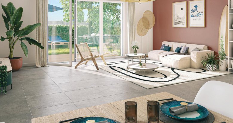 Achat / Vente appartement neuf La Teich adresse d’exception à 3.5 km de la plage du Teich (33470) - Réf. 13868