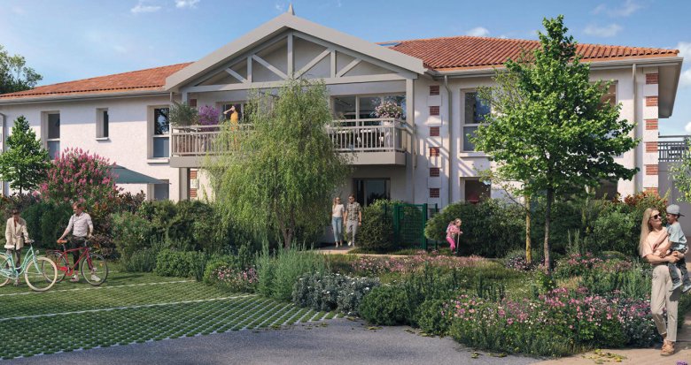 Achat / Vente appartement neuf La Teich adresse d’exception à 3.5 km de la plage du Teich (33470) - Réf. 13868