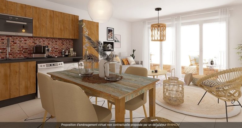 Achat / Vente appartement neuf Le Barp à 30 min de Bordeaux et du Bassin d’Arcachon (33114) - Réf. 13674