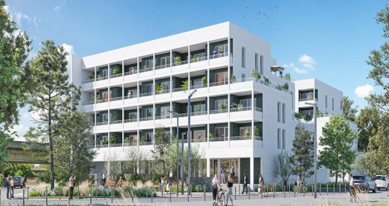 Achat / Vente appartement neuf Lormont au pied du parc de l'Ermitage (33310) - Réf. 5695