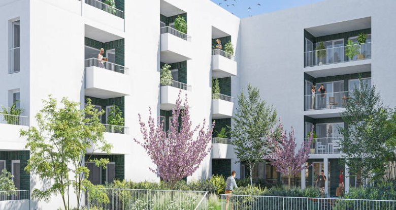 Achat / Vente appartement neuf Lormont au pied du parc de l'Ermitage (33310) - Réf. 5695