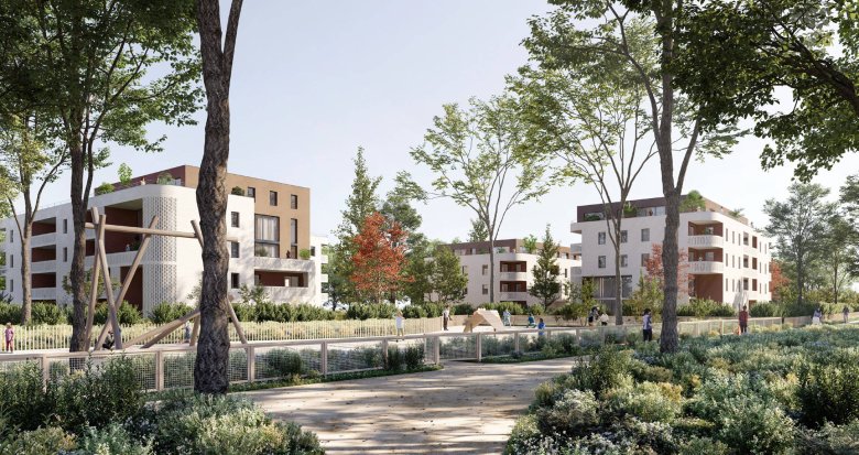 Achat / Vente appartement neuf Pessac la Sardine emplacement calme et arboré (33600) - Réf. 6910