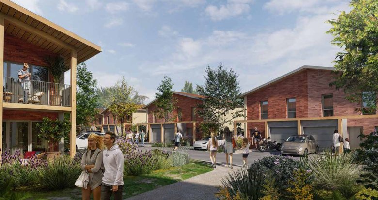Achat / Vente appartement neuf Pessac quartier calme à deux pas de la Forêt de Bourgailh (33600) - Réf. 12650
