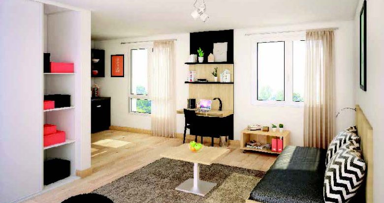 Achat / Vente appartement neuf Pessac résidence de services au coeur du campus (33600) - Réf. 8171