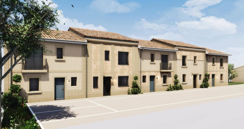 Achat / Vente appartement neuf Talence Forum - Maison de ville à 400m de l'arrêt de tram (33400) - Réf. 8418