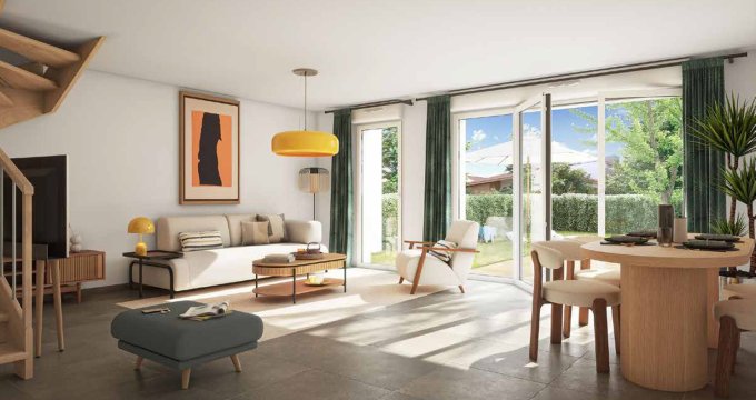 Achat / Vente appartement neuf Pessac quartier calme à deux pas de la Forêt de Bourgailh (33600) - Réf. 12650