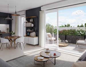 Achat / Vente appartement neuf Carbon-Blanc à 5 min en voiture du centre commercial Grand Tour (33560) - Réf. 12616