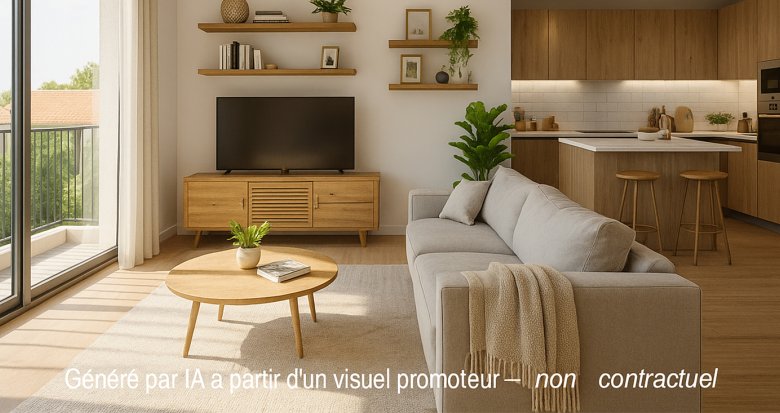 Achat / Vente appartement neuf Biganos ZAC Nouvelle R à 15 min en voiture de la plage du Canal (33380) - Réf. 13503
