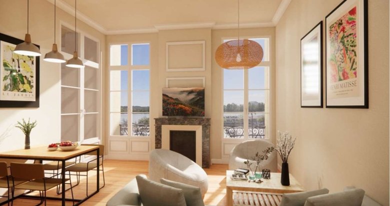 Achat / Vente appartement neuf Bordeaux réhabilitation à 40 m du tramway Saint-Michel (33000) - Réf. 13433