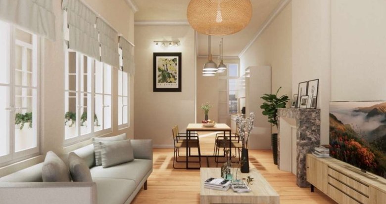 Achat / Vente appartement neuf Bordeaux réhabilitation à 40 m du tramway Saint-Michel (33000) - Réf. 13433