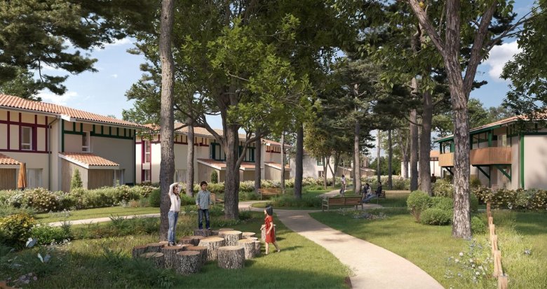 Achat / Vente appartement neuf Le Barp à 30 min de Bordeaux et du Bassin d’Arcachon (33114) - Réf. 13674