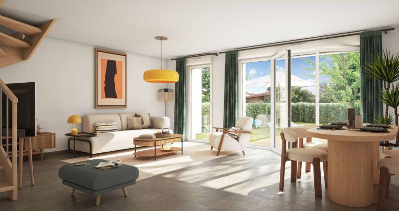 Achat / Vente appartement neuf Pessac quartier calme à deux pas de la Forêt de Bourgailh (33600) - Réf. 12650